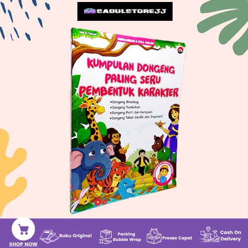 

Jual!! BUKU CERITA ANAK KUMPULAN PALING SERU PEMBENTUK KARA