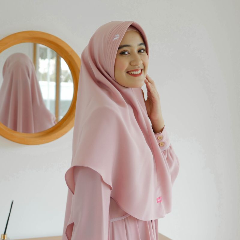 [SYAR'I TILL JANNAH] SHAQEENA FAMILY SET TERMURAH shaqeena dress dress premium gamis lebaran baju