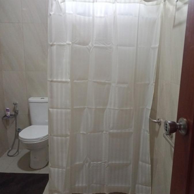 Tirai Kamar Mandi Shower Curtain Hordeng Kamar Mandi 200x200 cm