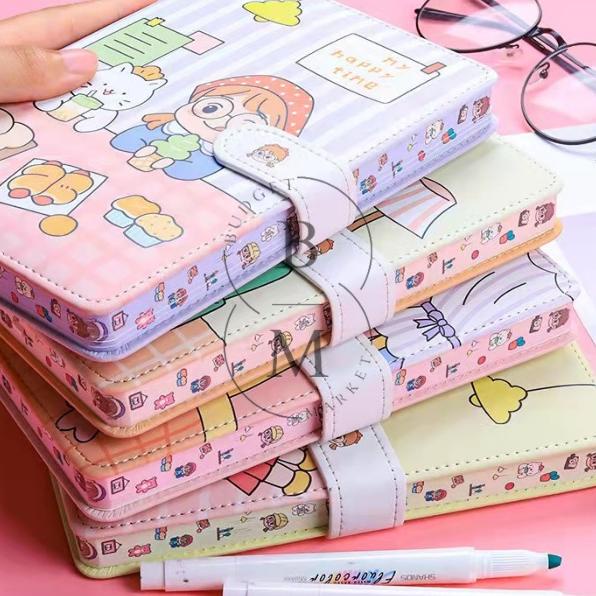 

Magnetic Notebook Diary / Jurnal Agenda Buku Tulis / Planner / Notebook Wanita / Buku Tulis Anak