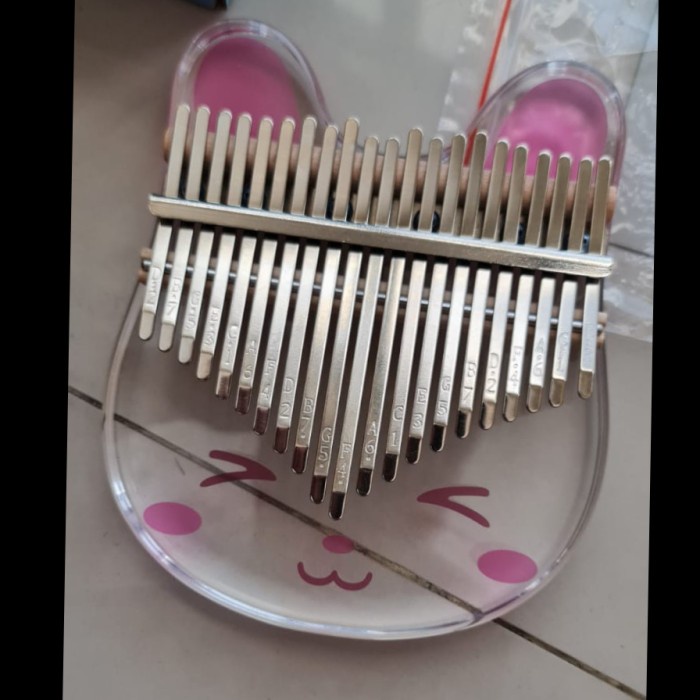 Kaikki Kalimba 21 Keys Acrylic Thumb Piano Kecapi Jari Kalimba Instrum