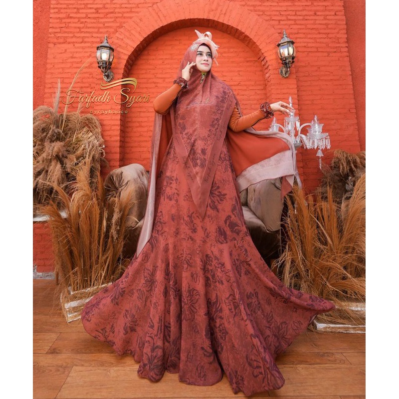 [SYAR'I TILL JANNAH] Gamis Kayina Series Farfadh Syari by Rayhanco