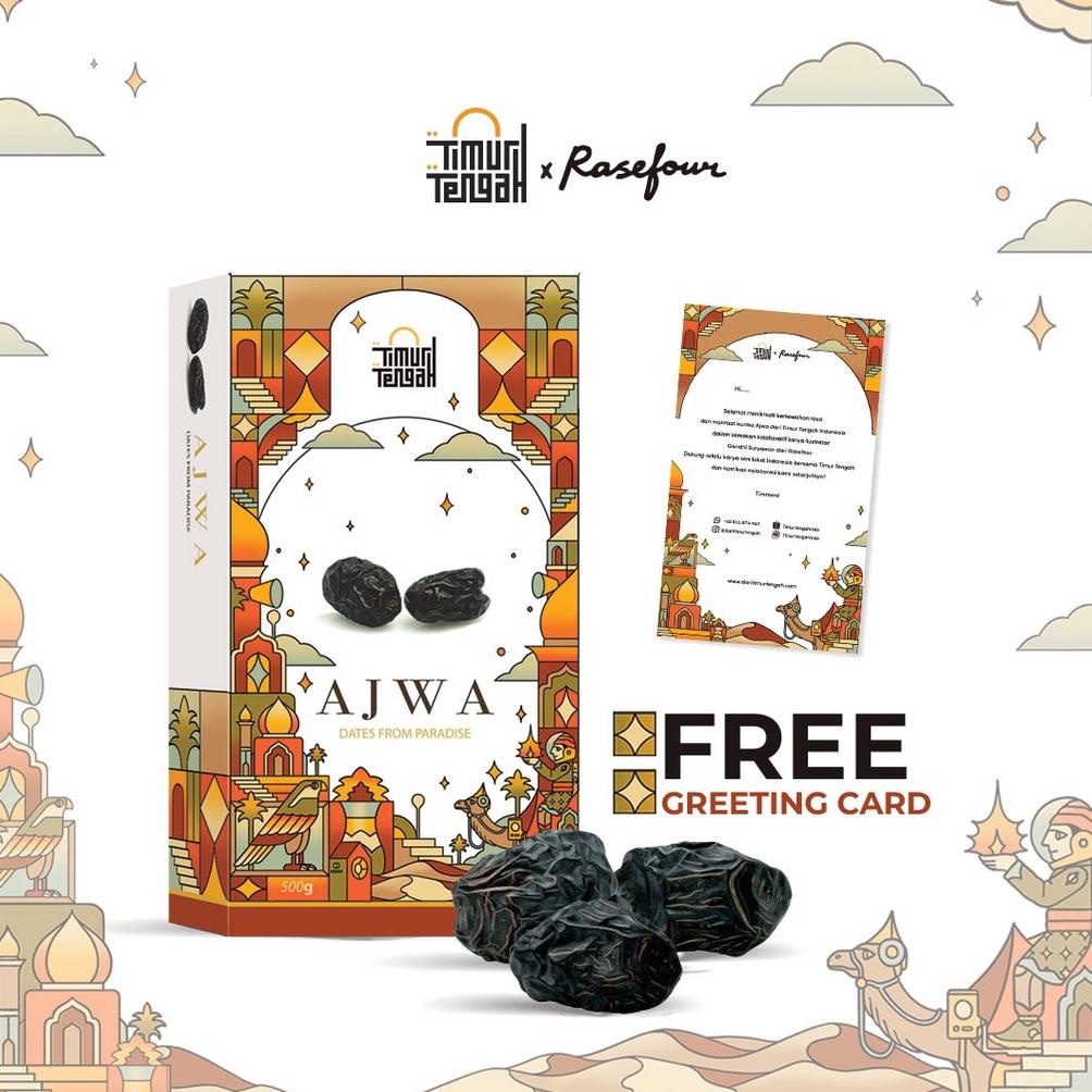

Ready Timur Tengah Kurma Ajwa Premium 500gr Kurma Nabi Jumbo High Quality