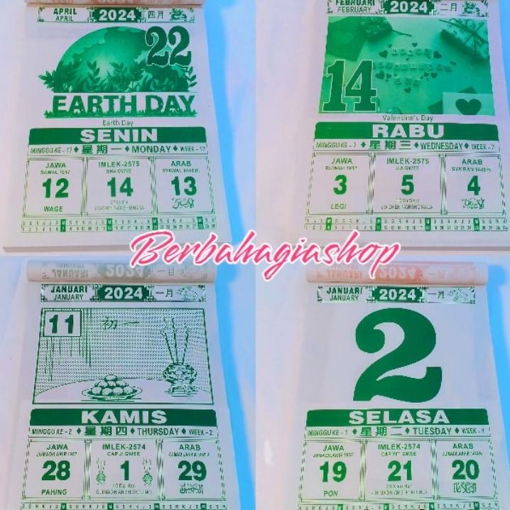 

Papan Tatakan Dan Kalender Sobek Cina Lokal Ukuran Besar Tahun 2024 / Paket Papan Gantungan Dan Kalender Robek Harian Jumbo