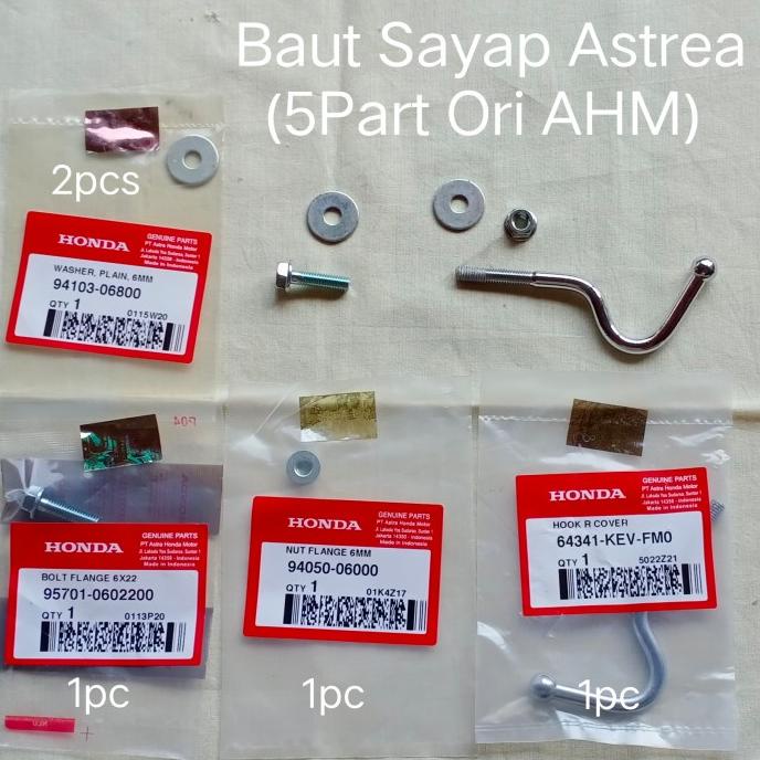 TERBAIK BAUT SAYAP ATAS ASTREA PRIMA GRAND LEGENDA 5PART ORI AHM BEST QUALITY