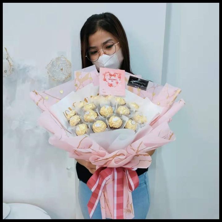 

NEW Valentine Buket Coklat Ferrero Rocher Anniversary/ Kado ULTAH 20C