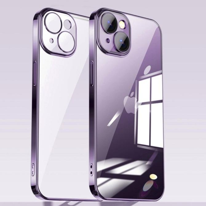 Terbaru Luxury Tpu Plating Case 14 Pro Case 14 Pro Max 14 Plus Original