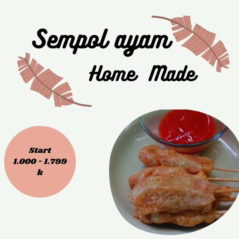 

Sempol Ayam Serbu ( Serba seribu) Free saus sambal