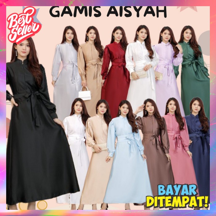 Drees Wanita Kekinian Games Lebaran Mewah Dres Pesta Kondangan Sari Termurah Gamis Terbaru Bsju Gsmi