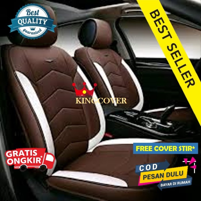 SARUNG JOK MOBIL CALYA SIGRA AVANZA XENIA KULIT SYNTETIC FULL SET