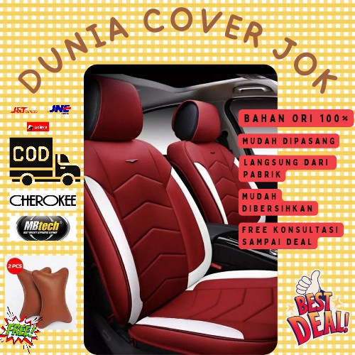 Sarung Jok Mobil Calya Sigra Avanza Mobilio Innova Bahan Oscar Sporty