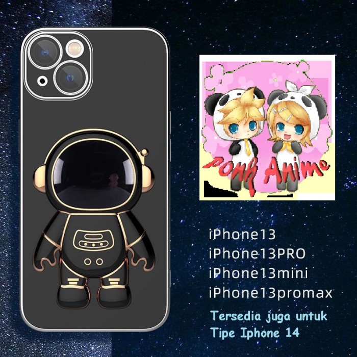 Casing Astronot Iphone 15 14 13 12 11 Pro Pro Max Soft Case Ready