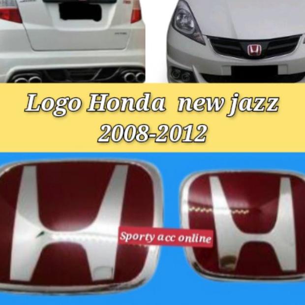 Logo Honda New Jazz 2008-2012 Merah