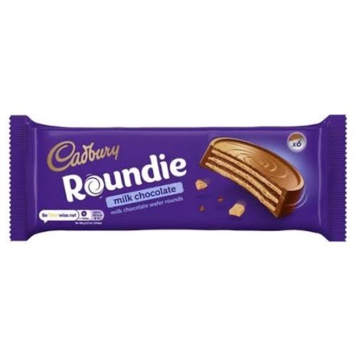 

Ready Cadbury Roundie Milk Chocolate with Wafer Rounds Biscuit Cadbury Impor