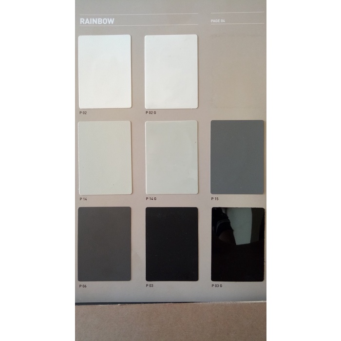 TACO SHEET WARNA POLOS GLOSSY ( KILAP )