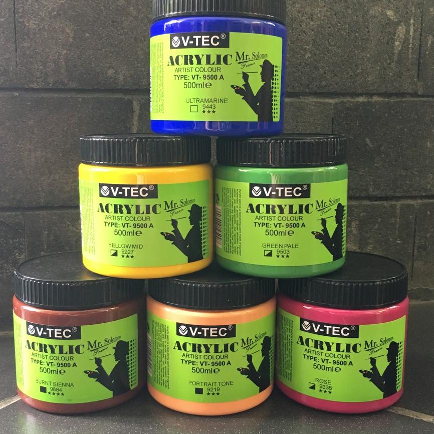 

Cat Akrilik V-Tec 500 Ml / V-Tec Acrylic Color 500 Ml
