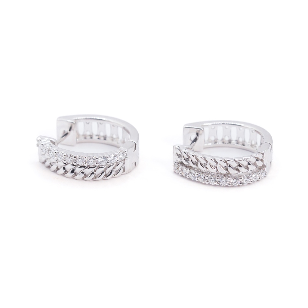 Adelle Jewellery Desca Diamond Earrings Anting Emas Berlian