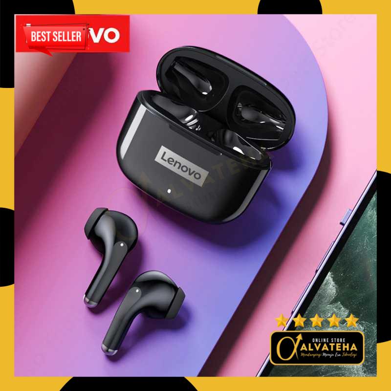 TWS Headset L3n0v0 LivePods TWS Earphone Bluetooth 5.1 Full Bass Pro