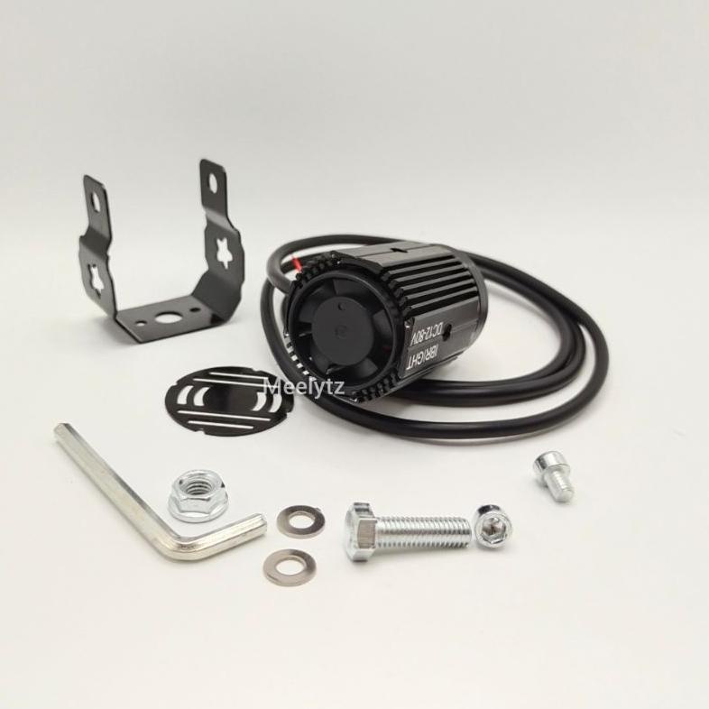 Dijamin Ori Dari IBRIGHT Lampu tembak Laser Led D2 D3 mini 2 Mode High Low Putih waterproof