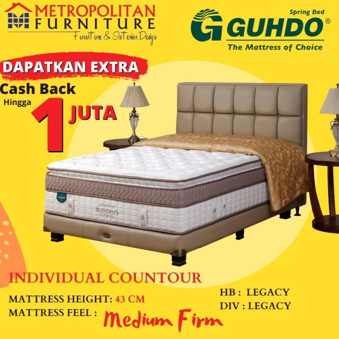 Kasur Springbed Guhdo Individual Contour FULL SET Legacy Style