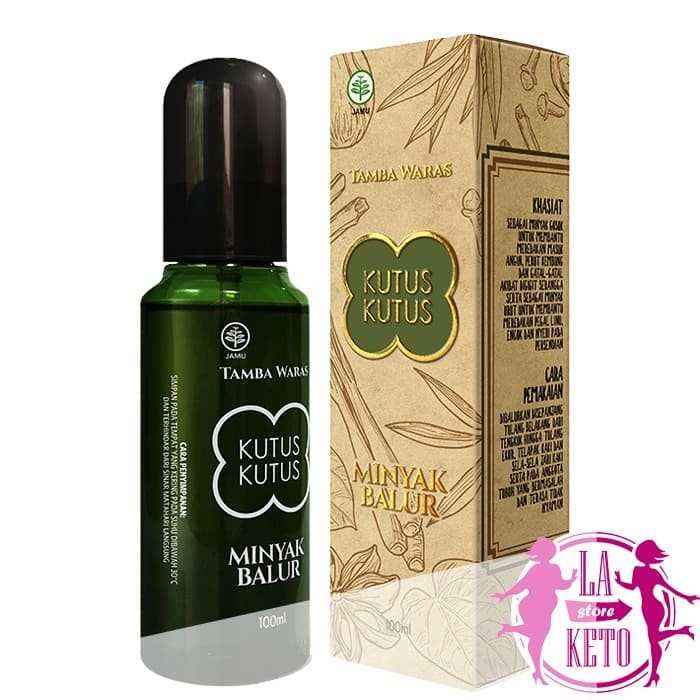 

100% Original Kutus-Kutus Minyak Herbal Organic - 100ml