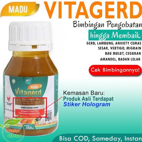 

Madu VITAGERD Herbal Obat GERD dan Asam Lambung Original Asli Ori