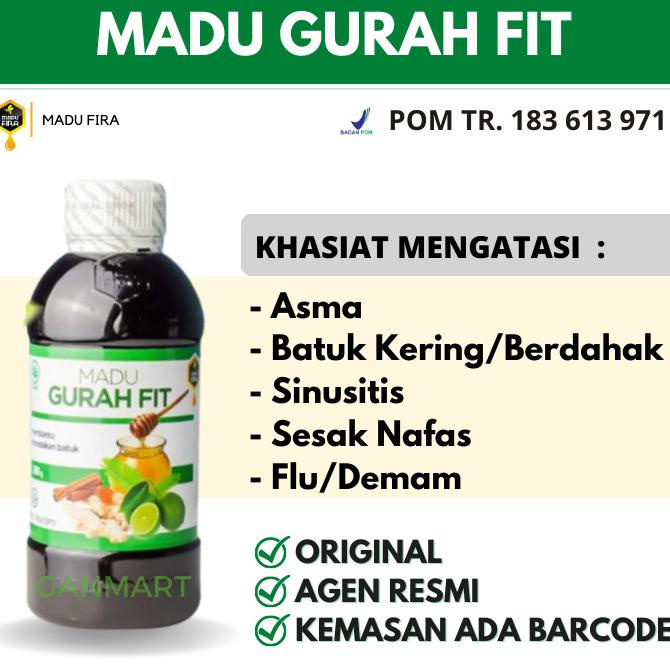 

Madu Gurah Fit Herbal Alami Atasi Asma Sesak Nafas Batuk Paru-paru