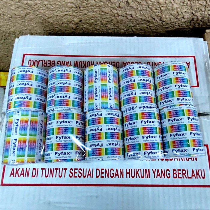 

Promo Kertas Struk Thermal Fy Fax 58 X 48 (Per Pak)