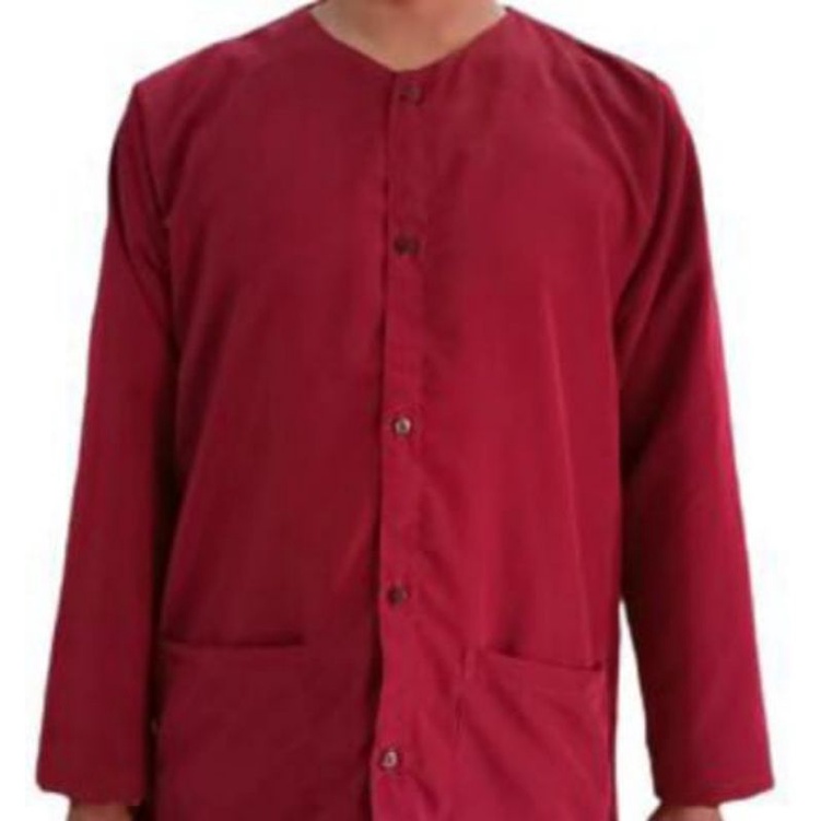 Baju Koko dewasa tanpa kerah