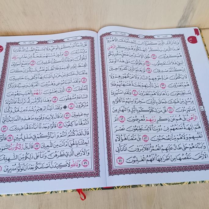 Alquran Utsmani Non Terjemah Lansia, Al-Quran Manula Uk Besar Jumbo