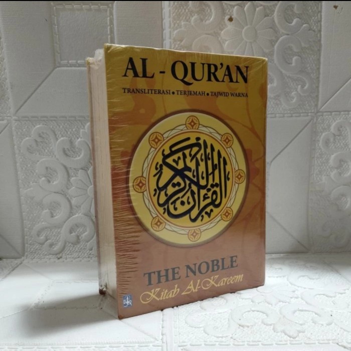 Alquran The Noble A5,Tajwid Warna Terjemahan Dan Latin Kitab Al Kareem
