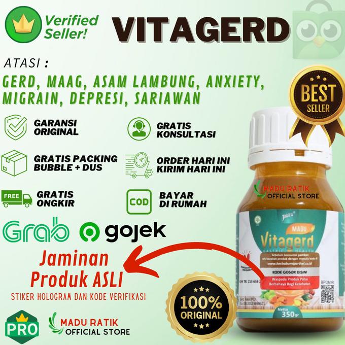 

MADU VITAGERD ORI HERBAL ALAMI ATASI GERD MAAG KRONIS 3X LEBIH AMPUH