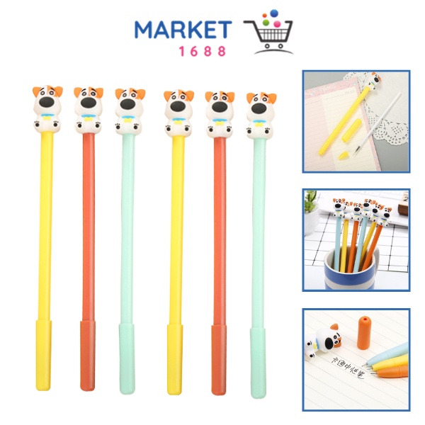 

Market1688 Pulpen Gel Karakter Puppy Lucu 0.5mm Pena Motif Doggy 3d Pen Cute Student Alat Tulis Kantor Sekolah Tinta Cair Ujung Lancip