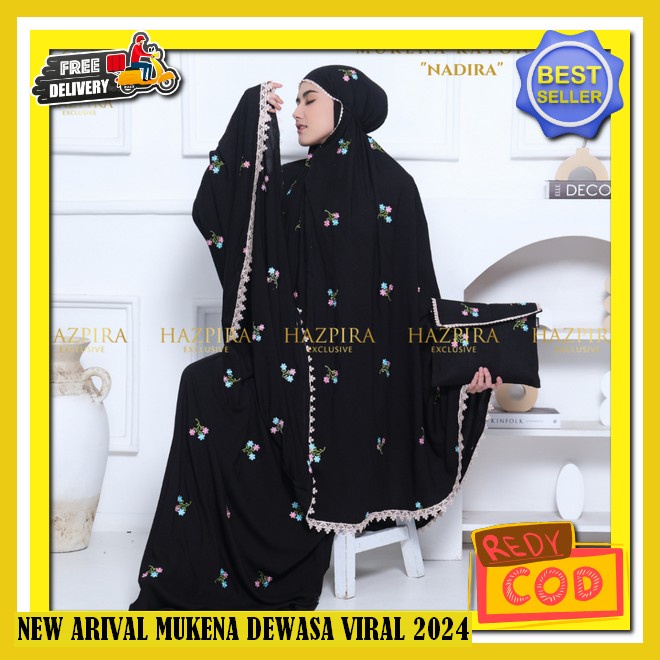 Mukena Terbaru 2024 Kekinian Mewah Mukenadewasa Import Mukna Wanita Lebaran Murah Telekung Traveling