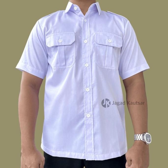 Kemeja Putih PNS Pria / Baju Dinas PDH