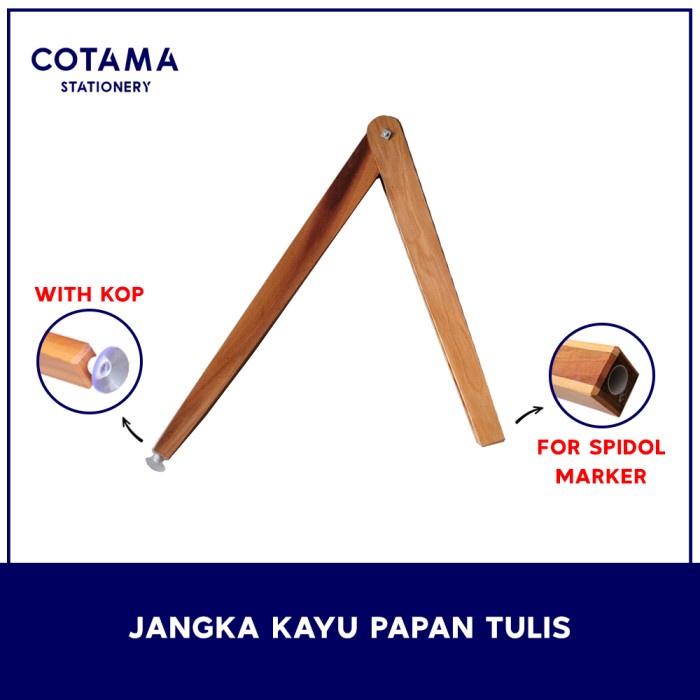 

Jangka Kayu Papan Tulis untuk Spidol dengan Kop -ls01