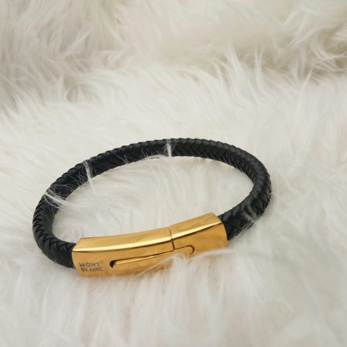 Gelang - Gelang Pria Kulit Asli /Gelang Kulit Import