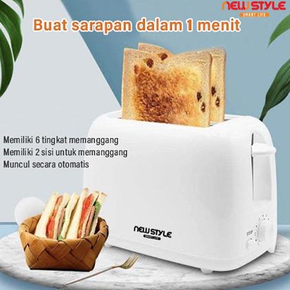 Alat Mesin Pembuat Pemanggang Panggang Roti Bakar Listrik Toaster Otom