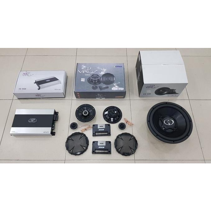 PAKET AUDIO VENOM VIRUS SUPER QUALITY SUARA MANTAP