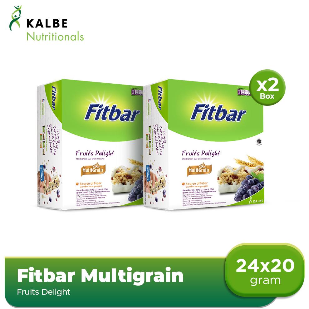 

Ready Fitbar Fruits Delight 12x20gr Multigrain (2 pack)