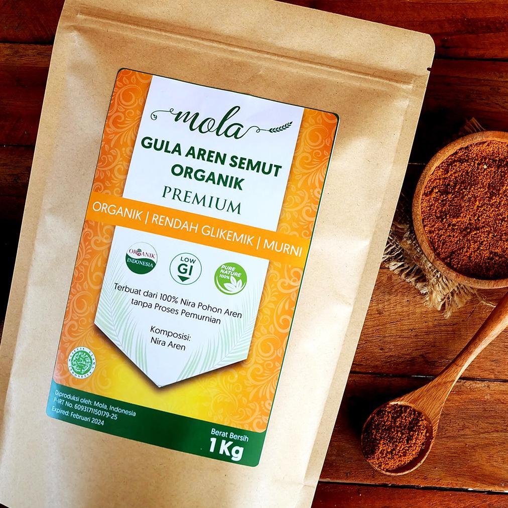 

Ready Gula Aren Semut Organik 1 Kg Premium