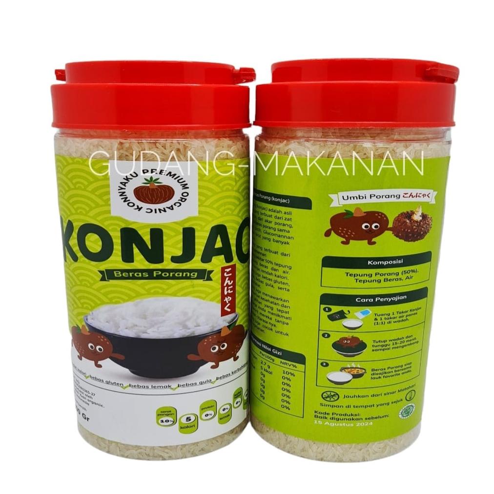 

Ready Beras Porang Konjac Konnyaku Premium Organic 800gr
