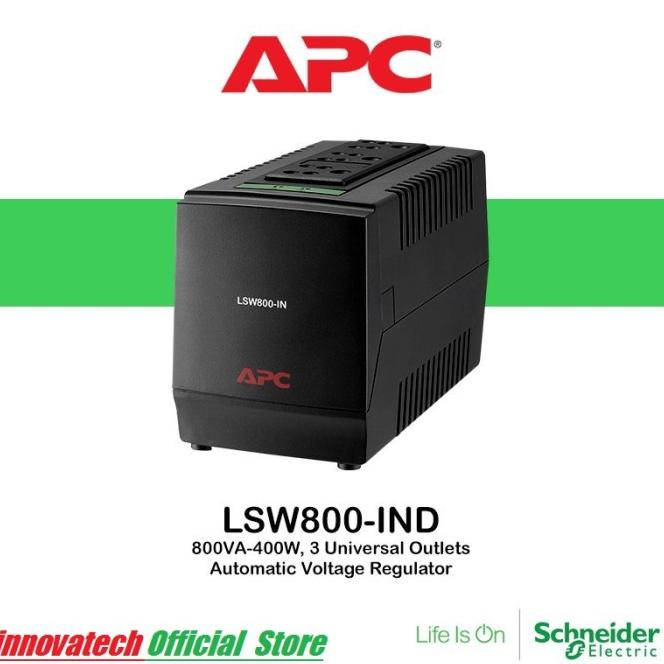 Apc Lsw800 800Va 400W Lsw800-Ind Lsw800Ind Stabiliser Stabilizer Avr