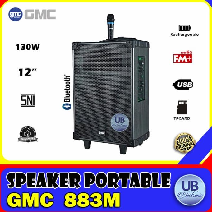 Speaker Gmc 883M Bluetooth 12 Inch Yunsabell