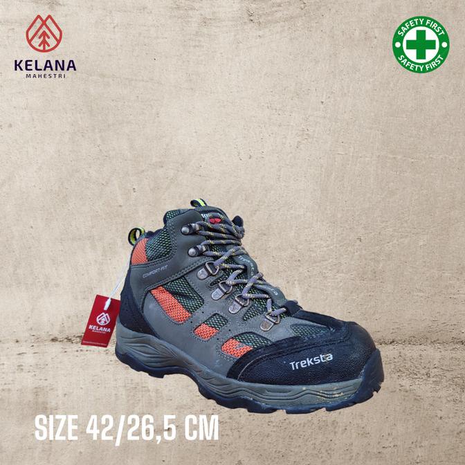 Treksta Sepatu Safety Blackenatural