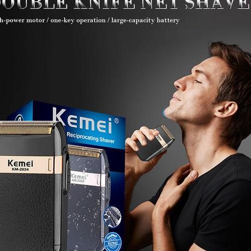 Kemei Km-2024 Shaver Waterproof Alat Mesin Cukur Jenggot Kemei Km 2024