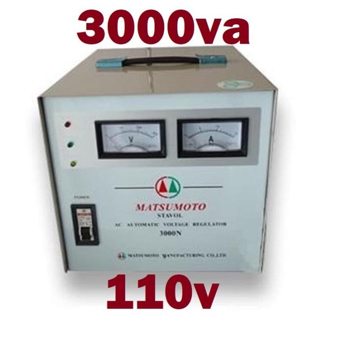 Avr Transformer Step Down Step Up + Stabilizer Matsumoto 3000