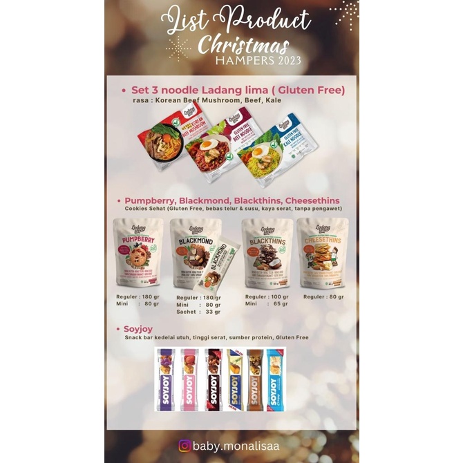 

Sale Now Paket Hampers Lebaran Natal Imlek Cookies Sehat Dll- Dibawah 100.000 Terbaik