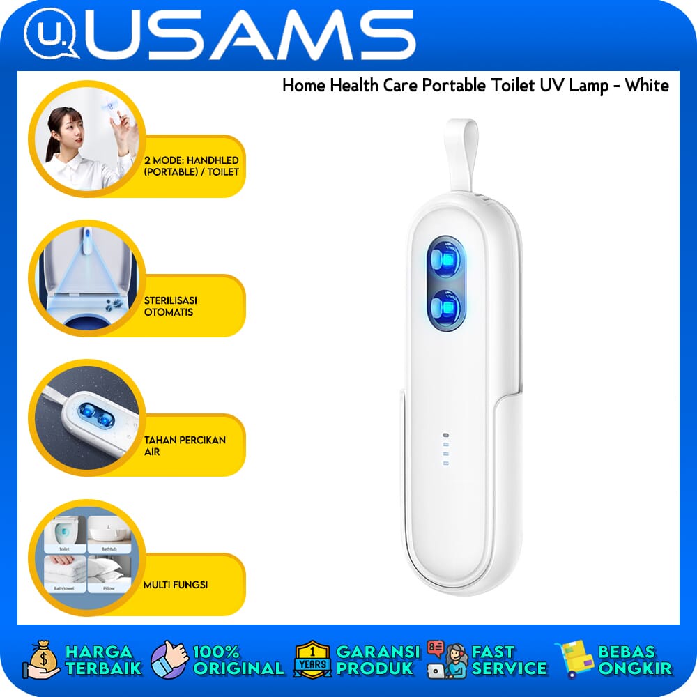 USAMS Lampu UV Sterilizer Disinfection Toilet Rumah Kantor ZB210