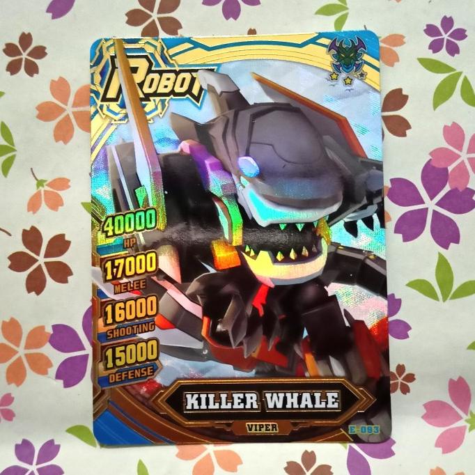 killer whale gold event E-093 hero of robots